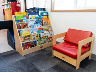 Richland Preschool Bookshelf and Chair