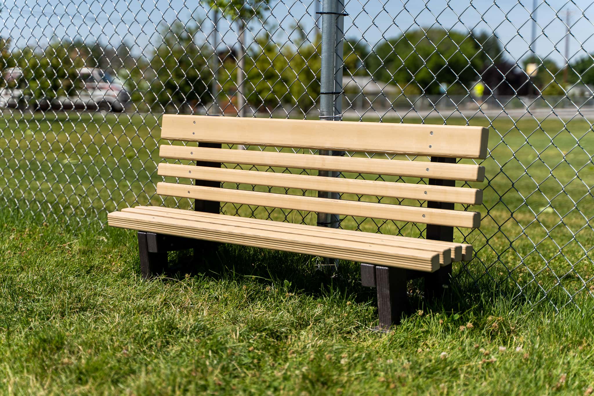 Bench in Play Area