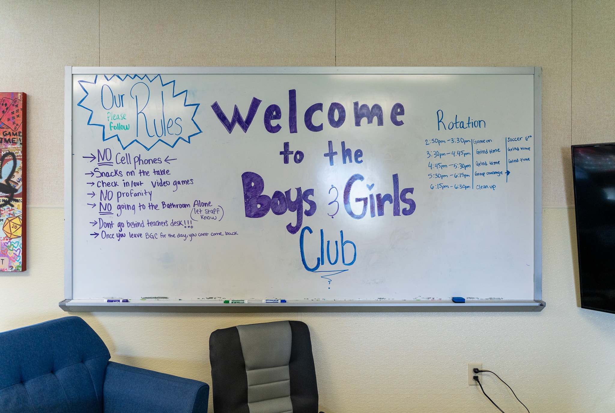 Welcome to the Boys & Girls Club
