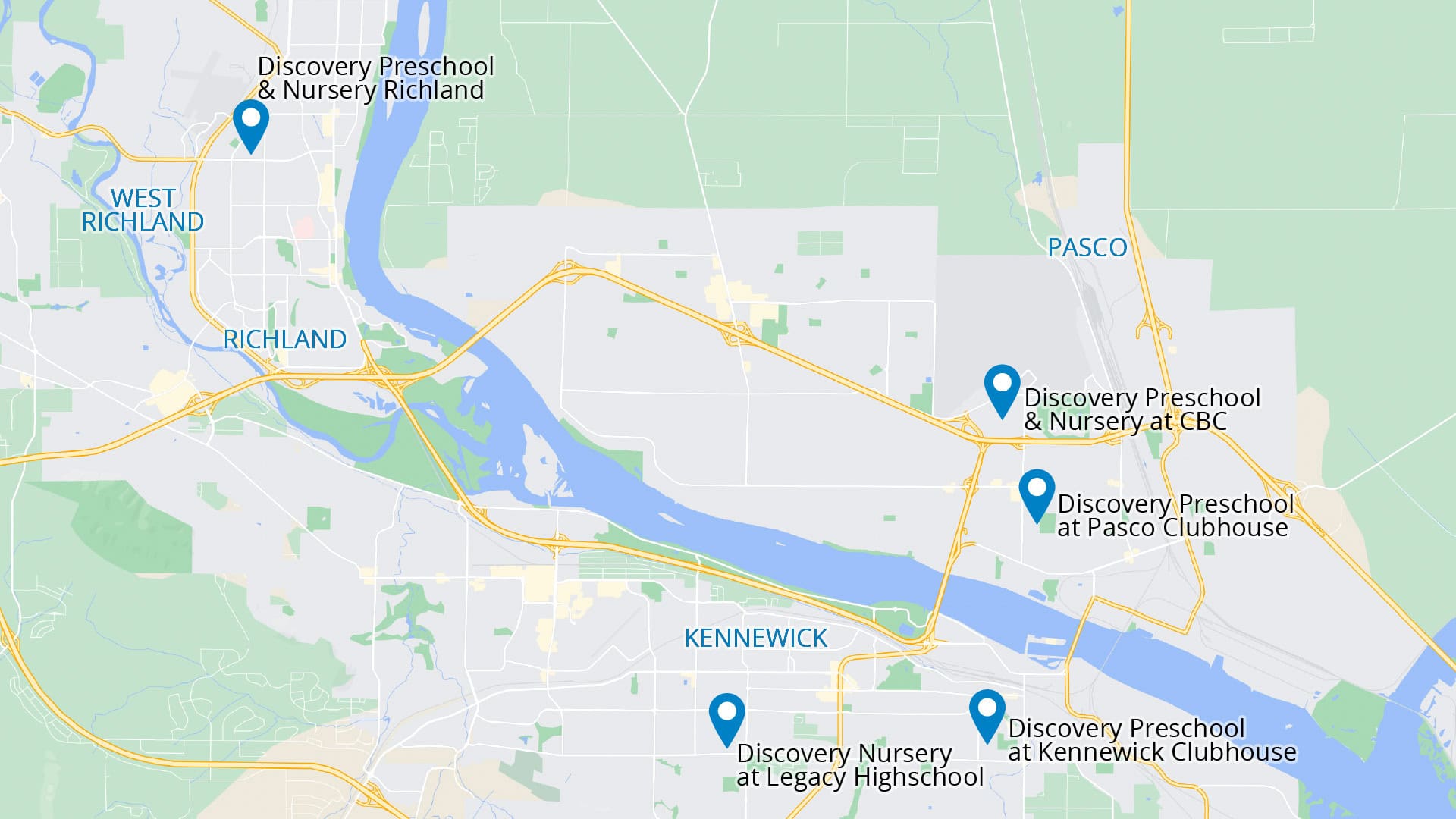 Preschools in Kennewick, Richland, Pasco